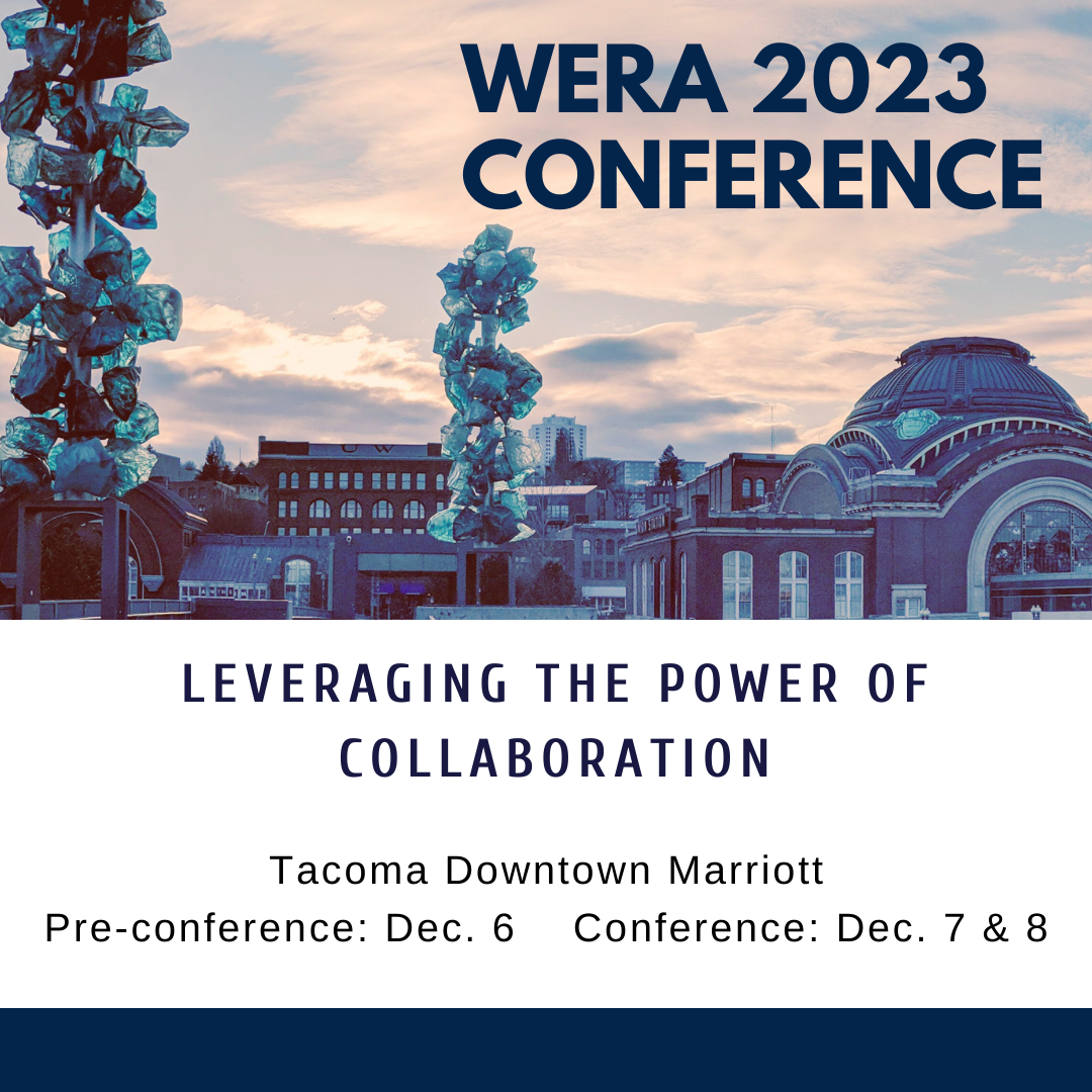 Logo for 2023 WERA Conference